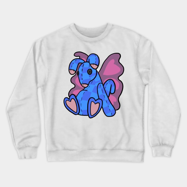 Checkered Blumaroo Plushie Crewneck Sweatshirt by Carprincess